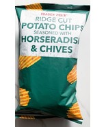 2-Pack -Ridge Cut Potato Chips Seasoned w/ Horseradish &amp; Chives  TRADER ... - €21,47 EUR