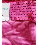 Two (2) Holiday ~ Christmas ~ Sequined Stockings ~  Quilted ~ 7.5&quot; x 12&quot;... - $18.70