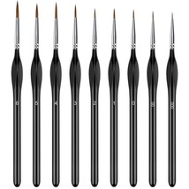 Ultra Fine Detail Paint Brushes Set for Acrylic and Watercolor Painting - Profes - £21.37 GBP