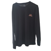 Realtree Men&#39;s Black Long Sleeve Active Wear Shirt - £8.41 GBP
