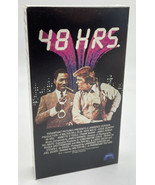 48 Hours HRS. VHS 1988 Nick Nolte, Eddie Murphy, Annette O&#39;Toole Tape 21... - £7.43 GBP