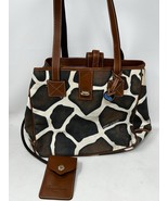 Dooney &amp; Bourke Giraffe Large Hobo Shoulder Handbag Purse - €46,89 EUR