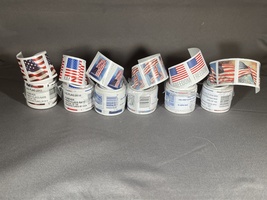 100 USPS Flag Forever Stamps Roll Brand New Sealed 100% Authentic - $73.00