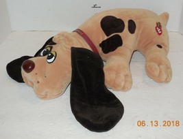 Vintage 1985 Tonka Pound Puppies 18&quot; Plush Tan Dog #7805 K Rare VHTF - £37.73 GBP