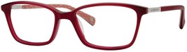 New Liz Claiborne KIDS L448 LHF Opal Burgundy Eyeglasses 50/15/135 - $29.65