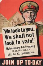 WW2 World War 2 Propaganda Poster Art Print Metal Sign 12x8in Vintage Old i - $34.85 CAD