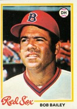 1978 Topps Bob Bailey 457 Red Sox EXMT - £0.78 GBP