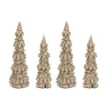 Tree (Set of 4) 9.25&quot;H, 11.5&quot;H Resin - £41.50 GBP