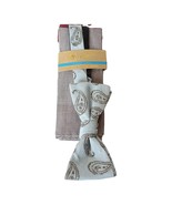 ORIGINAL PENGUIN Blue Paisley Pre-Tied Bow Tie Gingham Cotton Pocket Squ... - $458.41 MXN