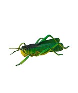 Antique Rubber Toy Grasshopper Locust Figure 8&quot; Vtg Bug Insect Creepy Cr... - £31.25 GBP