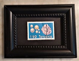 Tchotchke Framed Stamp Art - Treasures of Tanzania - Pearls - $9.79