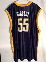 Adidas NBA Jersey Indiana Pacers Hibbert Navy sz 2X - £5.28 GBP