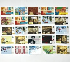 Lot of 26 Collectible Starbucks Cards Including Paul McCartney 2003-11 - £30.29 GBP