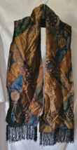 Women's Scarf Fall Colors Fringes 58" Long 9" Wide Clothing Accessory Ca... - $9.99