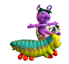 A Bugs Life Plush Toys Lot of 2 Princess DOT HEIMLICH Disney Pixar 1990s... - $16.29