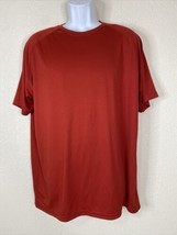 USC Trojans Men Size XL Red Solid Moisture Wicking T Shirt Short Sleeve EUC - £7.18 GBP
