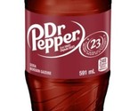 Dr Pepper Soda Soft Drink Beverages 20 oz. Bottle, 1 Single Bottle - $10.44