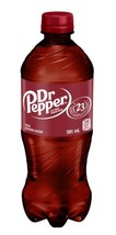 Dr Pepper Soda Soft Drink Beverages 20 oz. Bottle, 1 Single Bottle - £8.32 GBP