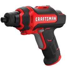 CRAFTSMAN 4V Cordless Screwdriver with Charger and Screwdriving Bits Inc... - $42.99