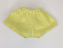 Vintage Skipper Yellow Shorts #2235 1985 Barbie Clothes - $12.00