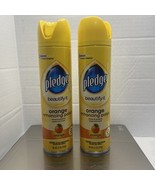 (2) PLEDGE Beautify It Orange Enhancing Wood Polish 9.7 oz. - $39.59