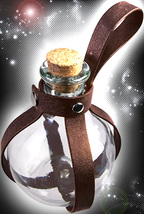 Free W $77 Haunted 10,000X Magick Potion Or Oil Magnifier W/ Strap Bottle Witch - £0.00 GBP