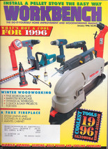 Workbench January 1996 The Do-It-Yourself Magazine/  Pellet Stoves - £1.99 GBP
