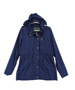 C Wonder Women&#39;s M Navy Full Zip Jacket w/ Hood, Gold Hardware, Coastal ... - $42.01 CAD