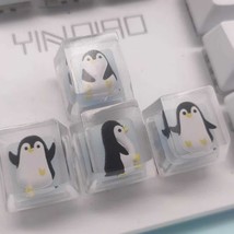 1Pc Kawaii Penguin Keycaps, Cute Penguin Keycaps, Cute Animal Keycaps, C... - £4.88 GBP