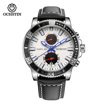  Men&#39;s Quartz Watch - Waterproof Chronograph Wristwatch LK690817505646 - £32.24 GBP