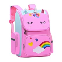 Cute Cartoon School Bag Casual Oxford Kids Bagpack Boy Girls for School Picnic - £35.32 GBP