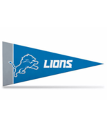 Detroit Lions NFL Felt Mini Pennant 4&quot; x 9&quot; Banner Flag Souvenir NEW - £2.91 GBP