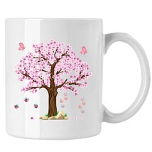 Cherry Blossoms Mug, Gift for Mom, Spring Coffee Mug - £13.22 GBP