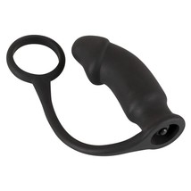 Black Velvets Vibrating Anal Plug And Cock Ring with Free Shipping - £76.13 GBP