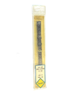 Twist On By Speidel 11mm Black Lizard Grain Genuine Leather Watch Band - $17.59