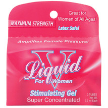 BODY ACTION Liquid V For Women Stimulating Gel 3Pk - $12.54