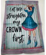 Cowgirl Garden Flag Summer Decor Artsy Boho Southwestern Princess Retro ... - $12.21 CAD