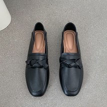 Genuine Leather Casual Loafers Single Shoes Women Flats Summer Autumn Fashion De - £47.36 GBP