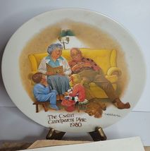 KNOWLES CHINA COLLECTOR'S PLATE  "THE BEDTIME STORY" image 2