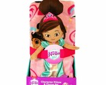 Nella the Princess Knight 40&quot; x 50&quot; Soft Throw &amp; 13&quot; Plush Character Pil... - $26.18