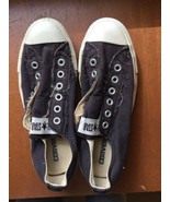 5 STAR CONVERSE BLACK RAGGED EDGED, NO LACE SIZE 7 - EU 37.5 - $31.22 CAD