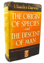 Charles Darwin The Origin Of Species, The Descent Of Man Modern Library Edition - £35.90 GBP