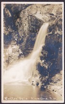 Alexandria, NH RPPC 1916 - Welton Falls on Fowler River Photo Postcard - £9.99 GBP