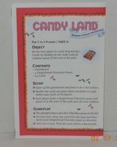 2010 Milton Bradley MB Candyland Replacement Instruction Sheet - $9.60