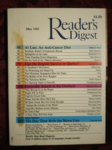 Rare CANADA Readers Digest May 1983 Walter S. Ross Max Ferguson John Dyson - £9.80 GBP