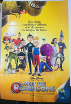 Meet The Robinsons MOVIE POSTER ORIGINAL PROMOTIONAL 27x40 Folded 2 Sided - $15.63