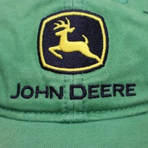 John Deere Brand Hat Toddler One Size Cap Casual Green Yellow Farm Country - £18.18 GBP