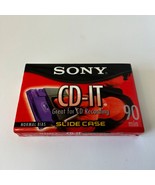 New Sony CD-IT 90 Minutes NORMAL BIAS Slide Case Cassette Tape SEALED Pu... - £5.88 GBP