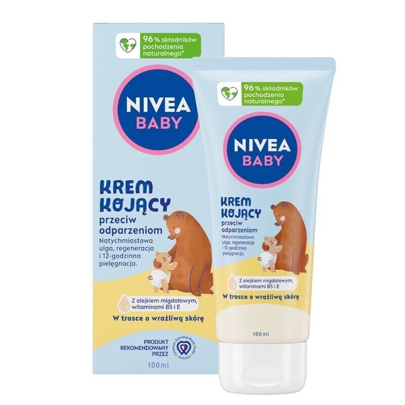 NIVEA BABY soothing anti-chafing cream / diaper cream 100ml -FREE SHIP - $13.85