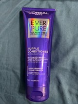 L&#39;Oreal Paris Hair Care EverPure Sulfate-Free Brass Toning Purple Condit... - £11.83 GBP